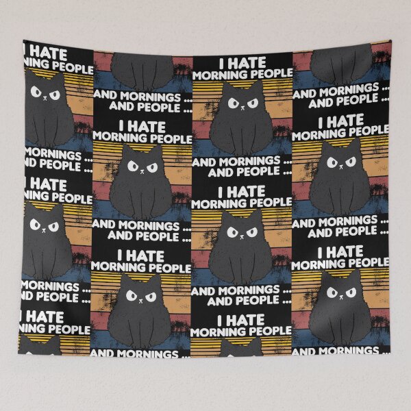 Item preview, Monday quote cat designed and sold by pirminio.