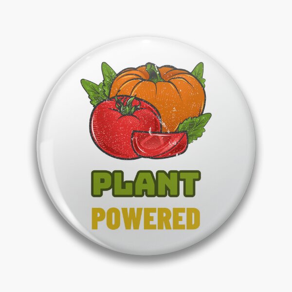 Item preview, Plant Powered - Vegan Quote designed and sold by SwordsAndCharms.