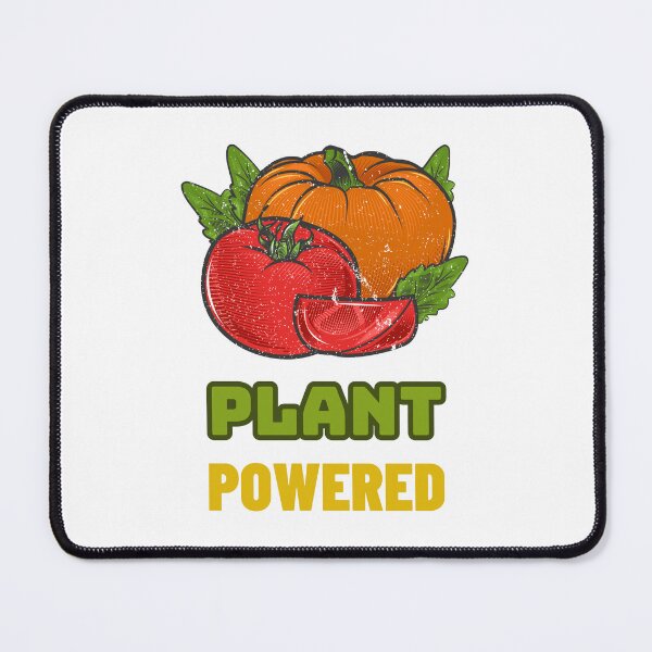 Item preview, Plant Powered - Vegan Quote designed and sold by SwordsAndCharms.