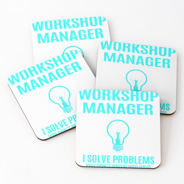 Item preview, Workshop Manager - I Solve Problems Job Gift designed and sold by melissaval2.