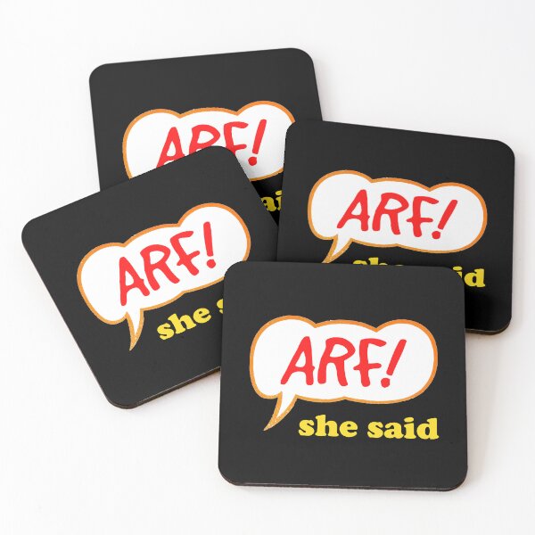 Item preview, Arf! She Said designed and sold by OnlyCoolVibes.