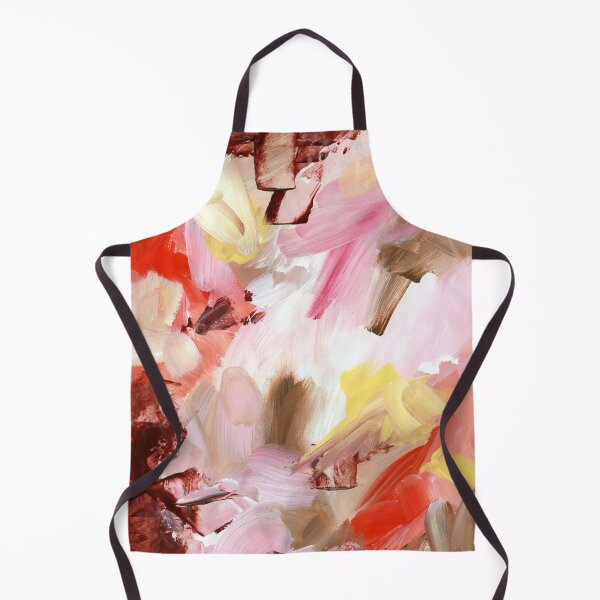 Item preview, Modern Vibrant Pink Beige Abstract Painting designed and sold by BlessartAE.