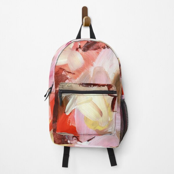 Item preview, Modern Vibrant Pink Beige Abstract Painting designed and sold by BlessartAE.