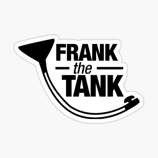 Old School Frank The Tank - Frank The Tank - Sticker