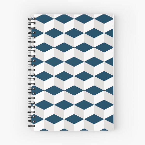 Item preview, Navy Blue, Light Gray Geometric Pattern designed and sold by patternplaten.