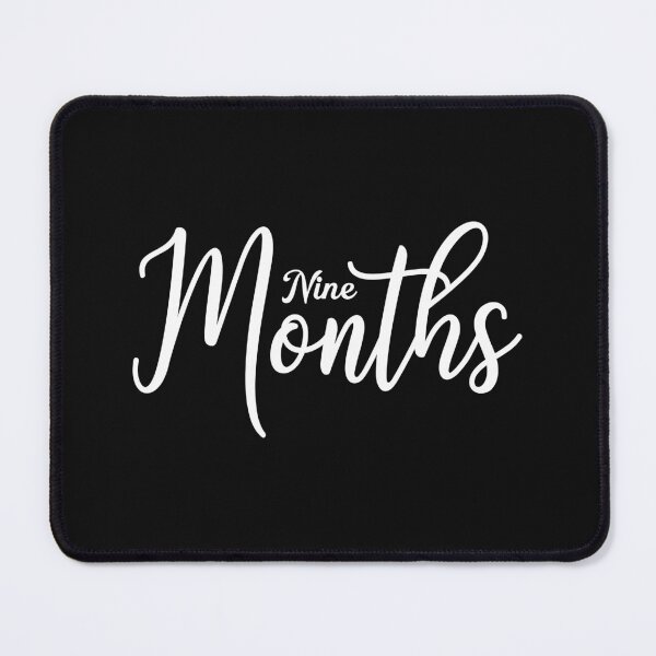 Item preview, nine months cute funny love happy pregnant designed and sold by NAZIMNADIR.