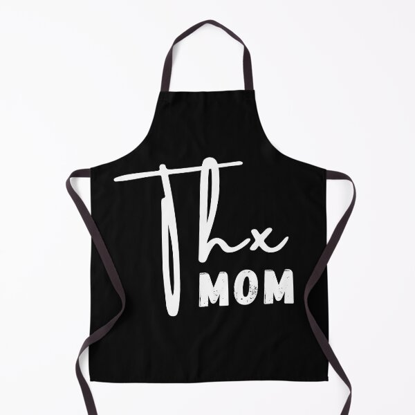 Item preview, Thx mom, thanks mom ,Mommy of a princess positive quote, black and white illustration. designed and sold by Coolclassy.