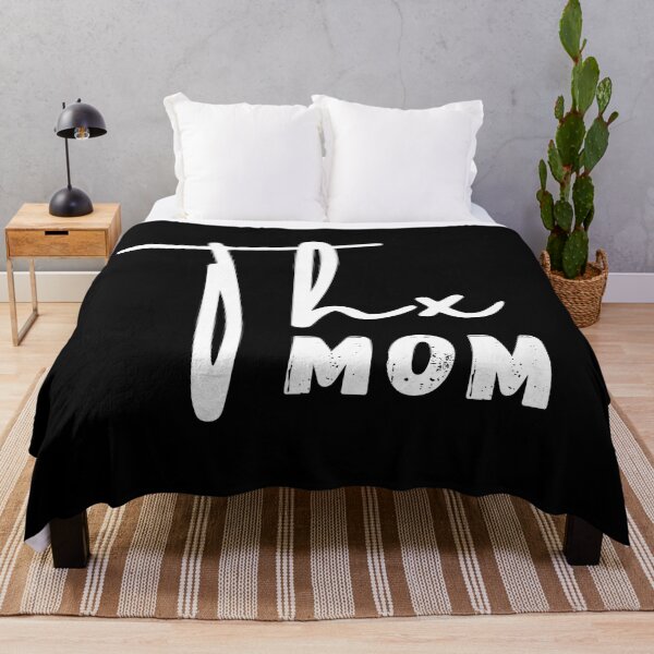 Item preview, Thx mom, thanks mom ,Mommy of a princess positive quote, black and white illustration. designed and sold by Coolclassy.