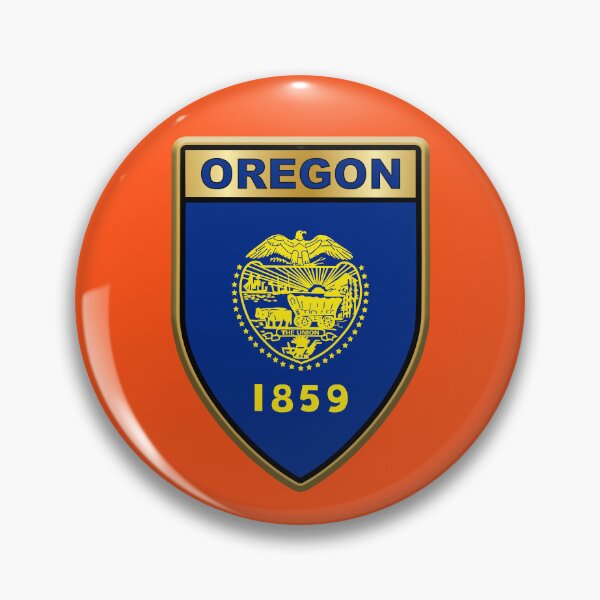 Item preview, OREGON Flag Gifts, Masks, Stickers & Products (10) designed and sold by mpodger.