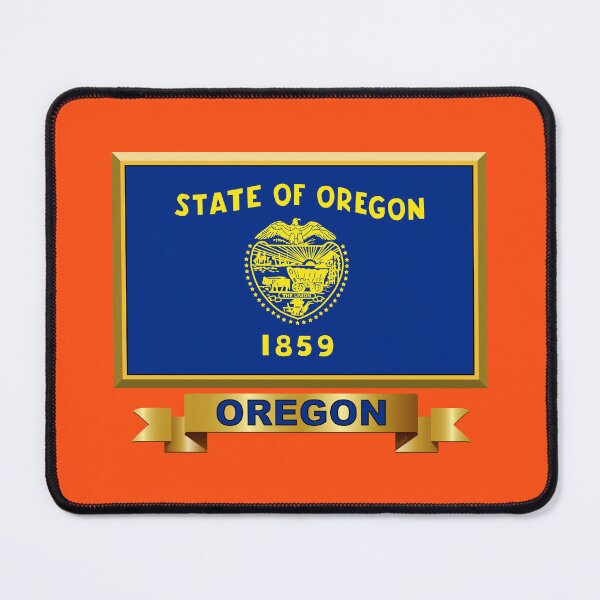 Item preview, OREGON Flag Gifts, Masks, Stickers & Products (10) designed and sold by mpodger.