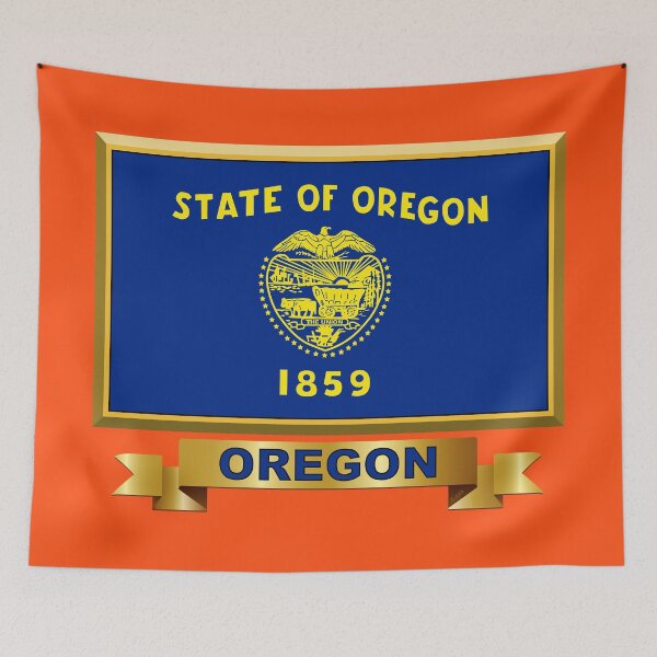 Item preview, OREGON Flag Gifts, Masks, Stickers & Products (10) designed and sold by mpodger.