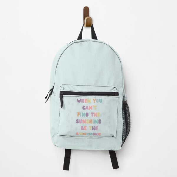 Item preview, When you can't find the Sunshine Be the Sunshine, inspirational life quote (colour palette, color palete) designed and sold by Sanaura.