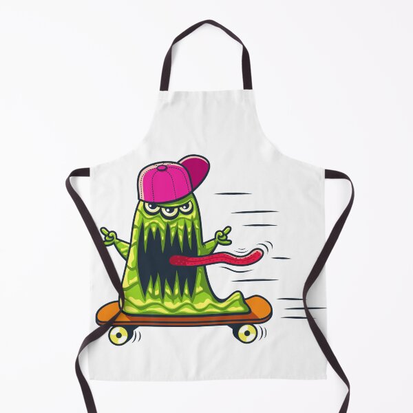 Item preview, monster on skateboard designed and sold by Thesaifstore1.
