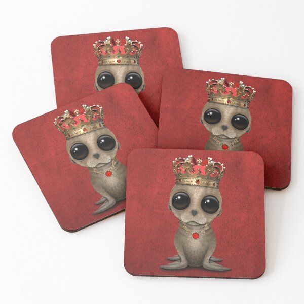 Item preview, Cute Baby Sea Lion Wearing Crown  designed and sold by JeffBartels.