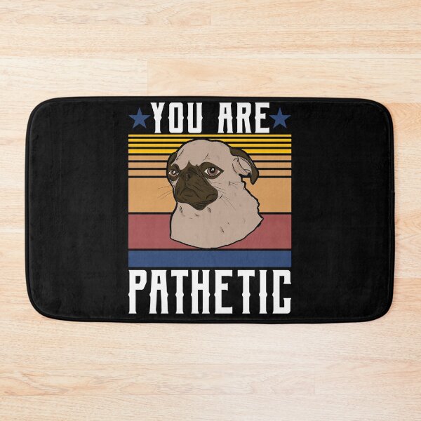 Item preview, funny dog pug quote  designed and sold by pirminio.