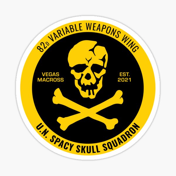 Vegas Macross Emblem - Focker Sticker