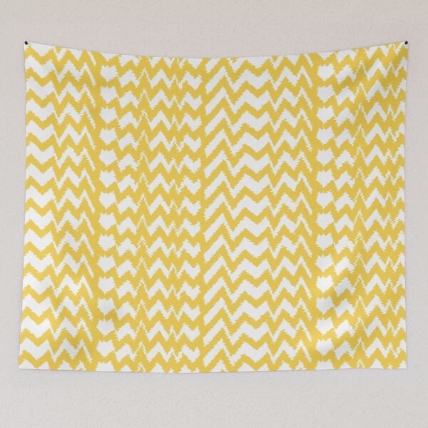Item preview, Rippled Horizontal Random ZigZag (Sunburst Color) designed and sold by rgbguy.