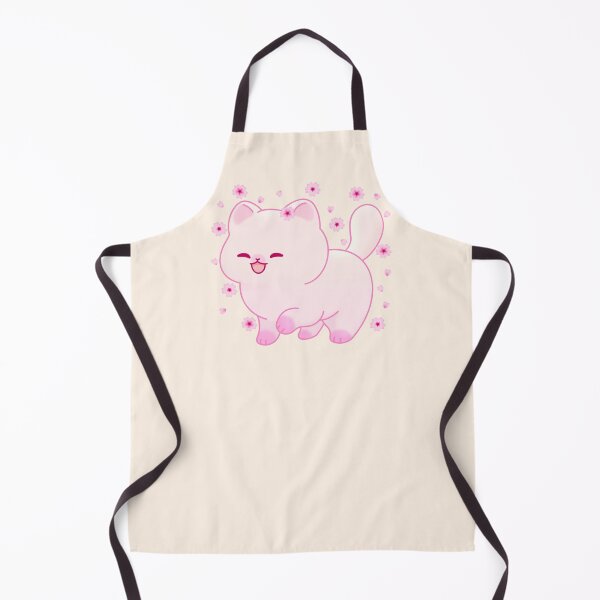 Item preview, Cherry blossom cat with a peachy color designed and sold by MeowMeowsShop.