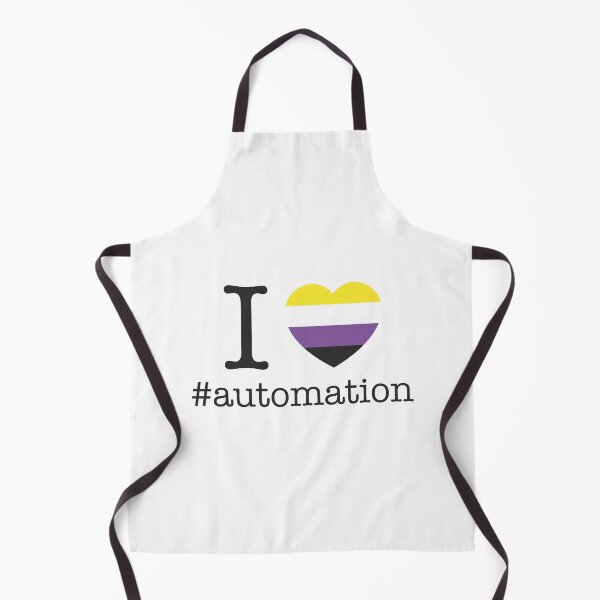 Item preview, I Love Automation Non-Binary designed and sold by automationart.