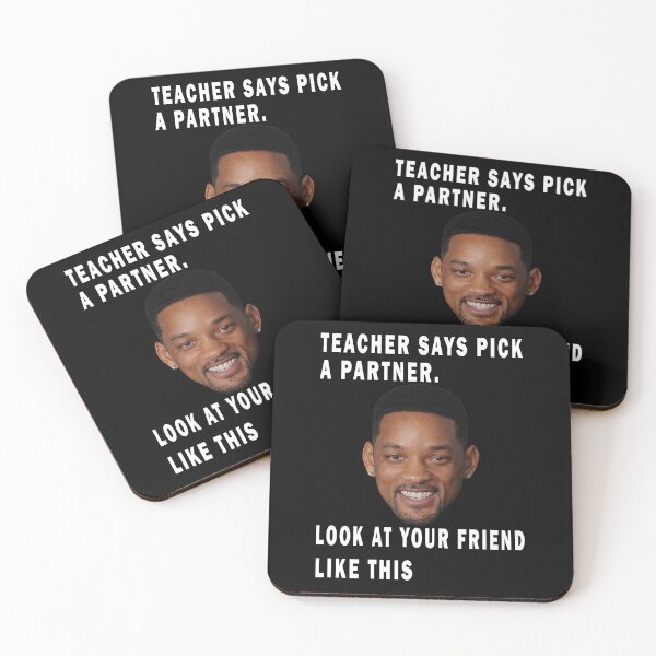 Item preview, teacher says pick a partner. look at your friend like this designed and sold by GOLDFAMILYSHOP.