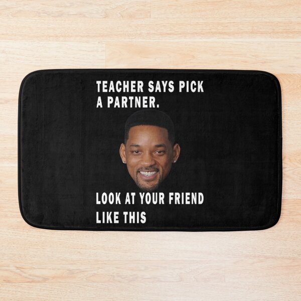 Item preview, teacher says pick a partner. look at your friend like this designed and sold by GOLDFAMILYSHOP.