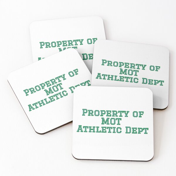 Item preview, Property of MOT Athletic Department (Jewish Athletes) green designed and sold by NJGDesigns.