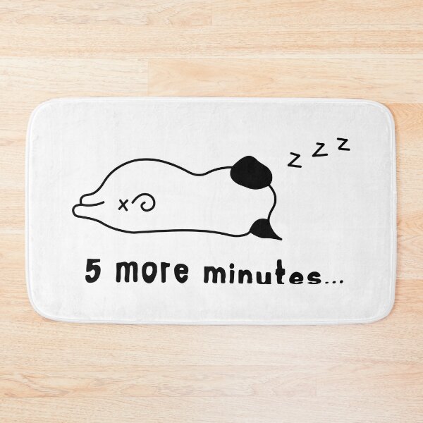 Item preview, Sleeping pug puppy 5 more minutes design designed and sold by high5doodle.