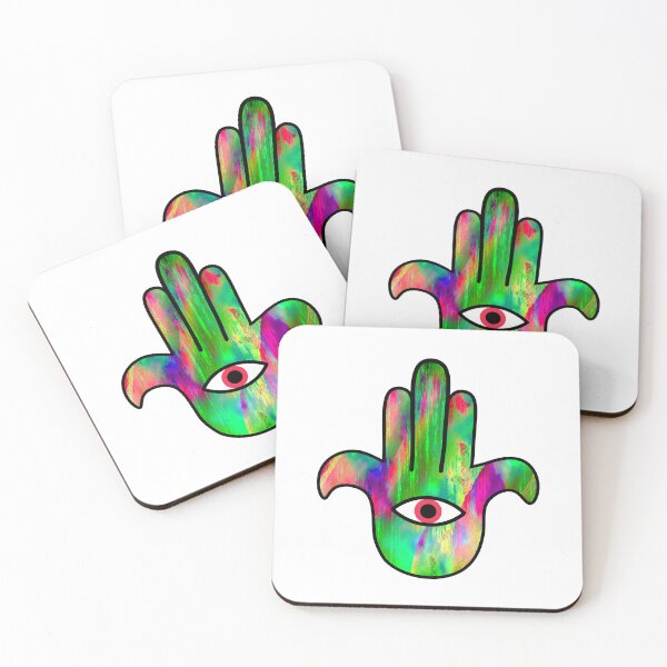 Item preview, Hamsa - Acid Trip designed and sold by Colorful Dreams  Art By Kai.
