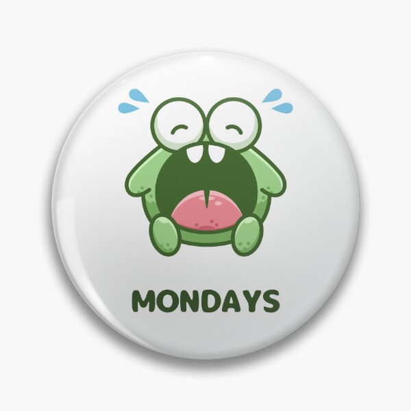 Item preview, Mondays crying frog designed and sold by ChiPeeps.