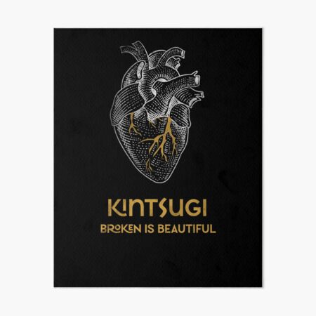 Broken and Beautiful' Kintsugi Women Print