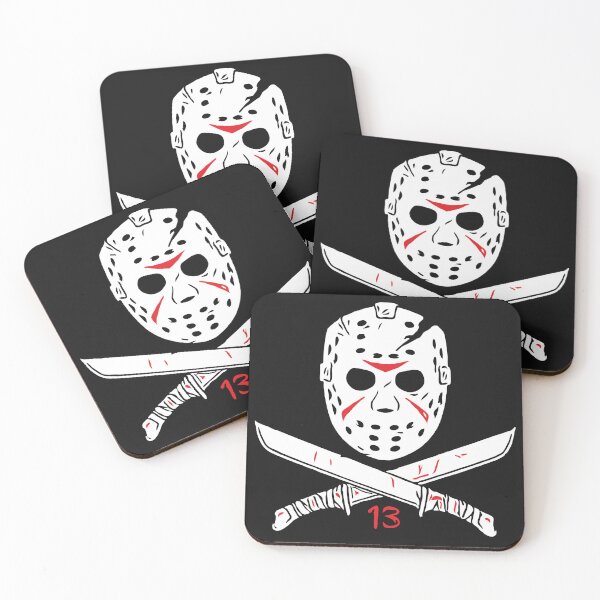 Item preview, Friday the 13th Hatchet Crossbones designed and sold by ShanesVHSHouse.