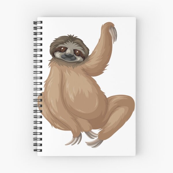 Item preview, A sloth animal cartoon designed and sold by ELBStore.