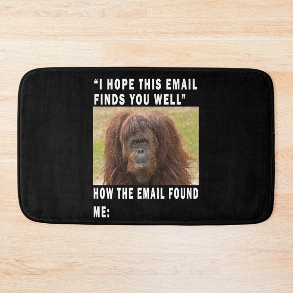 Item preview, i hope this email finds you well, how the email found me designed and sold by GOLDFAMILYSHOP.