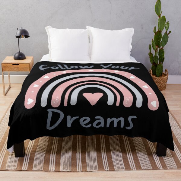 Item preview, Follow Your Dreams. Dream On, Dream Bigger. Motivational Quote. designed and sold by That Cheeky Tee.