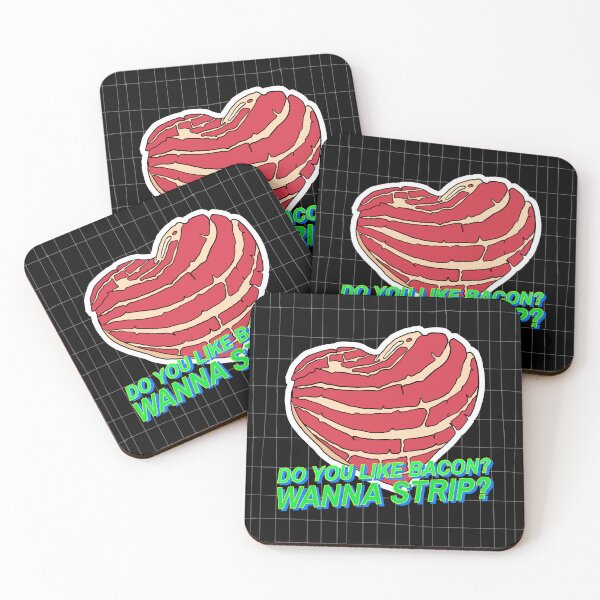 Item preview, Do You Like Bacon? Wanna Strip? Cheesy Pick Up Line Essential T-Shirt designed and sold by bestfunonline.