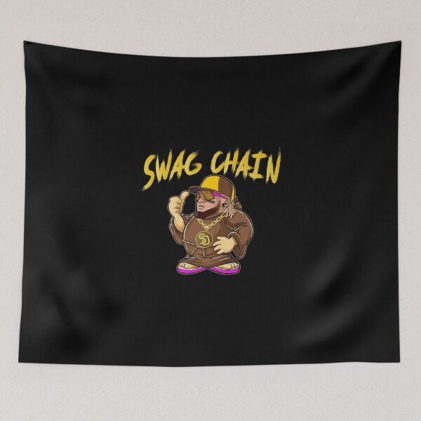 Item preview, Swag Chain San Diego Baseball Home Run Friar Premium Sticker designed and sold by callujohn7.