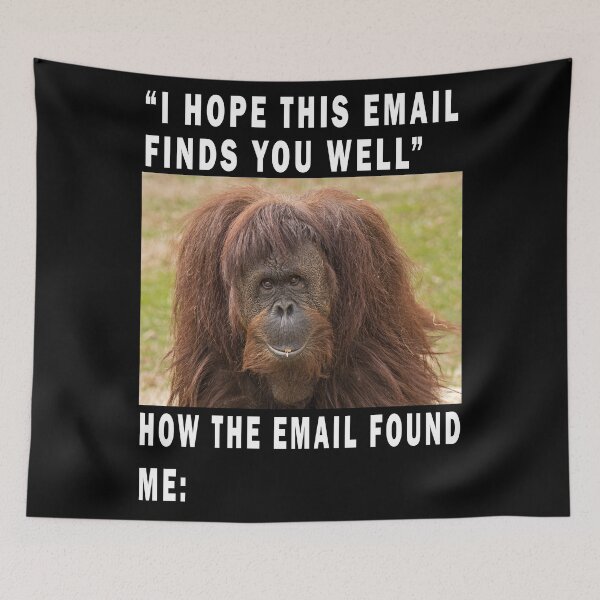 Item preview, i hope this email finds you well, how the email found me designed and sold by GOLDFAMILYSHOP.