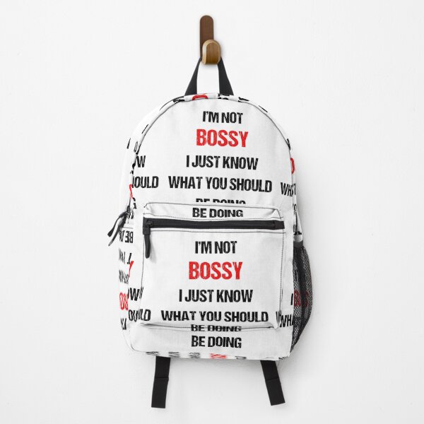 Item preview,  I Am Not Bossy I Just Know What You Should Be Doing Funny T-Shirt designed and sold by Tidasse ⭐⭐⭐⭐⭐.