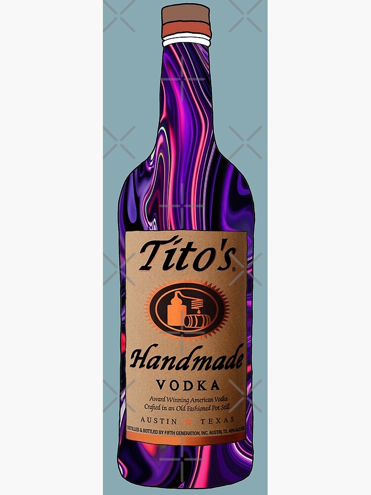 "tito’s bottle" Poster for Sale by moniquesb Redbubble