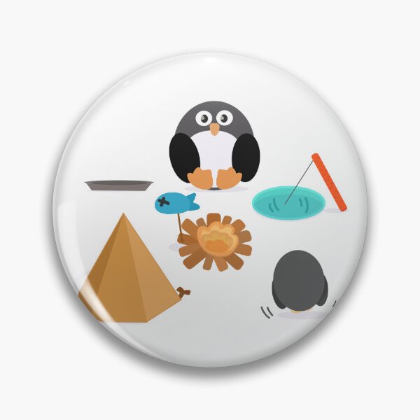 Item preview, Camping Penguins designed and sold by MILdecals.