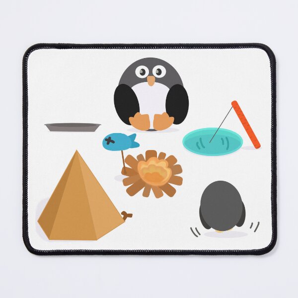 Item preview, Camping Penguins designed and sold by MILdecals.