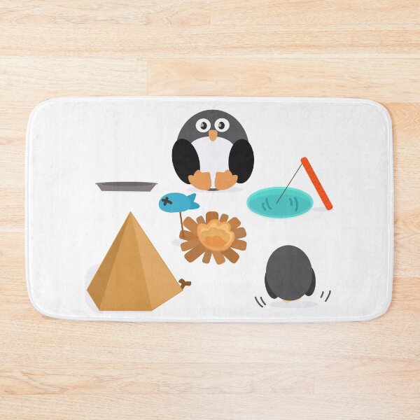 Item preview, Camping Penguins designed and sold by MILdecals.