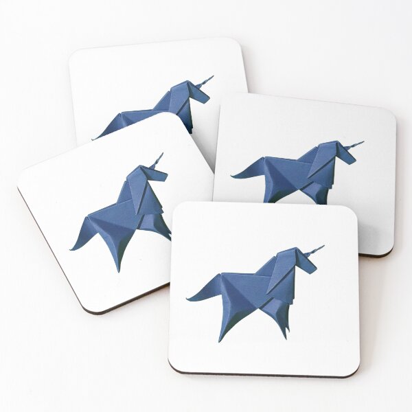 Item preview, origami unicorn designed and sold by Meo Design.