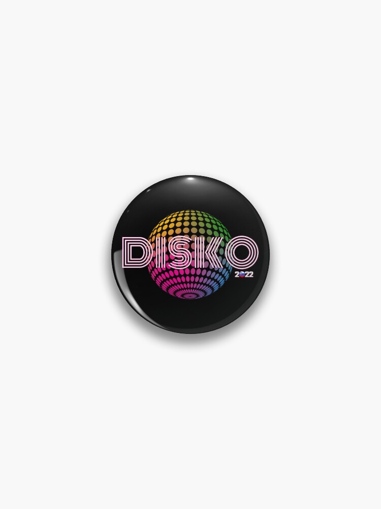 Thumbnail 1 of 3, Pin, Disko - LPS [Eurovision 2022 - Solvenia] designed and sold by Vision-Tees.