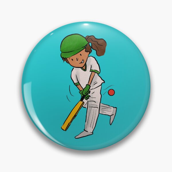 Item preview, Cricket-Spielerin Myrtle von The Ball Girls designed and sold by TheBallGirls.