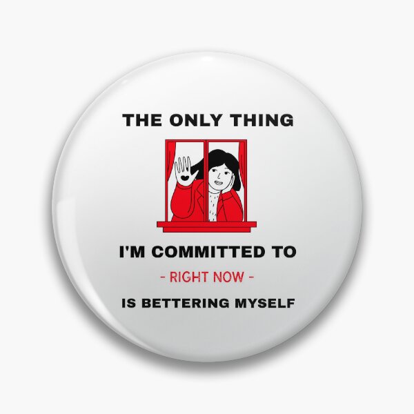 Item preview, The Only Thing I'm Committed To Right Now Is Myself Essential T-Shirt designed and sold by bestfunonline.