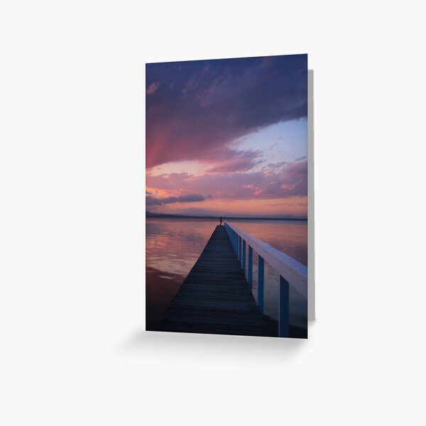 Long Jetty Greeting Card