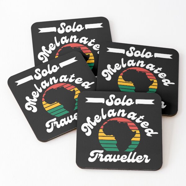 Item preview, Solo Melanated Traveller - Africa  designed and sold by 2Cheesy4U.
