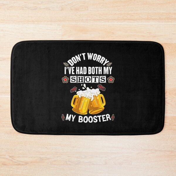 Item preview, Don't worry I've had both my shots and booster Essential T-Shirt Funny Summer Drinking Lovers Shirt designed and sold by Achrafilla1.