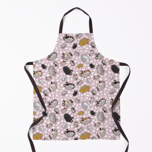 Item preview, All Over Flying Cats - Pink designed and sold by WeirdOwU.
